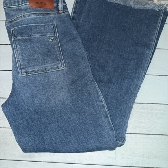 Women's Blue Flare & Wide Leg Jeans - Picture 8 of 8